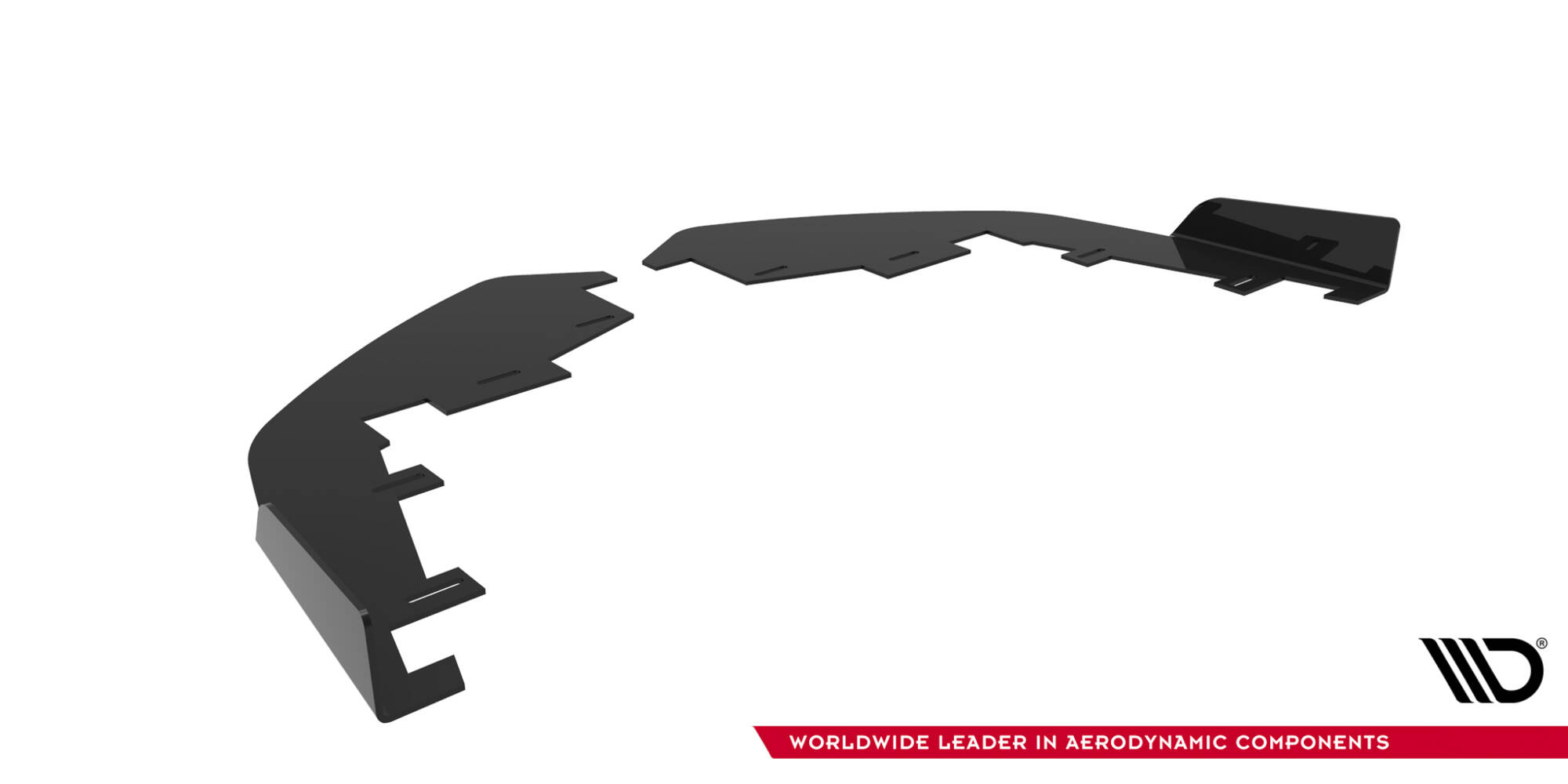 FRONT FLAPS SUITABLE FOR MITSUBISHI LANCER EVO X – MAXTON DESIGN - 2