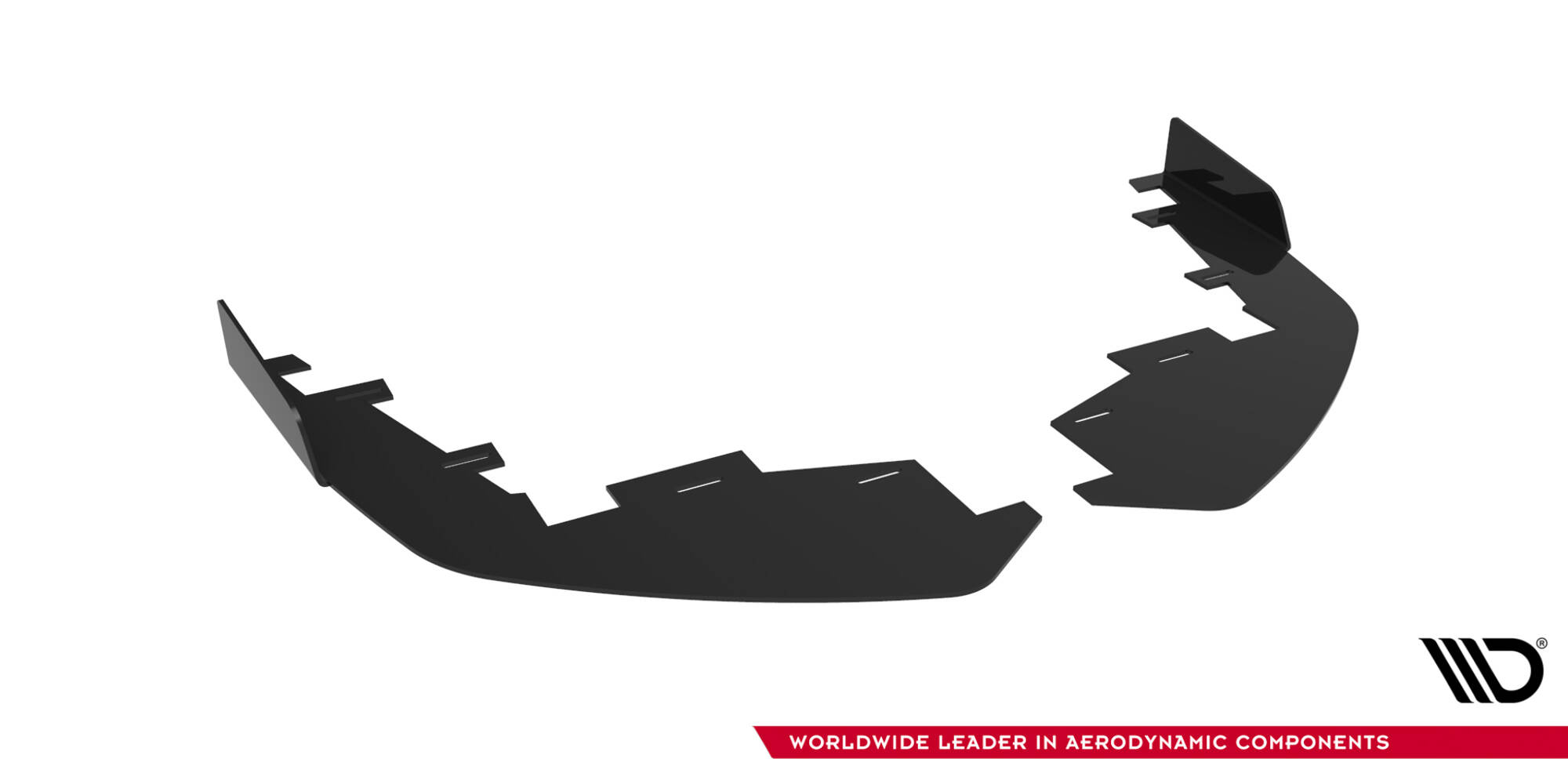 FRONT FLAPS SUITABLE FOR MITSUBISHI LANCER EVO X – MAXTON DESIGN - 3