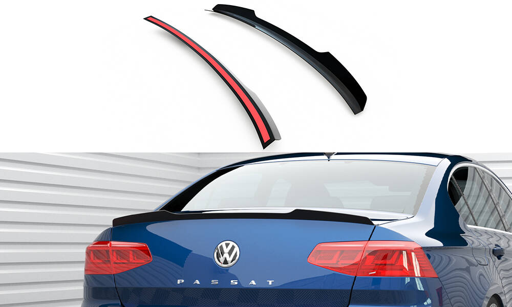 Spoiler CAP Volkswagen Passat Sedan R-Line Mk8