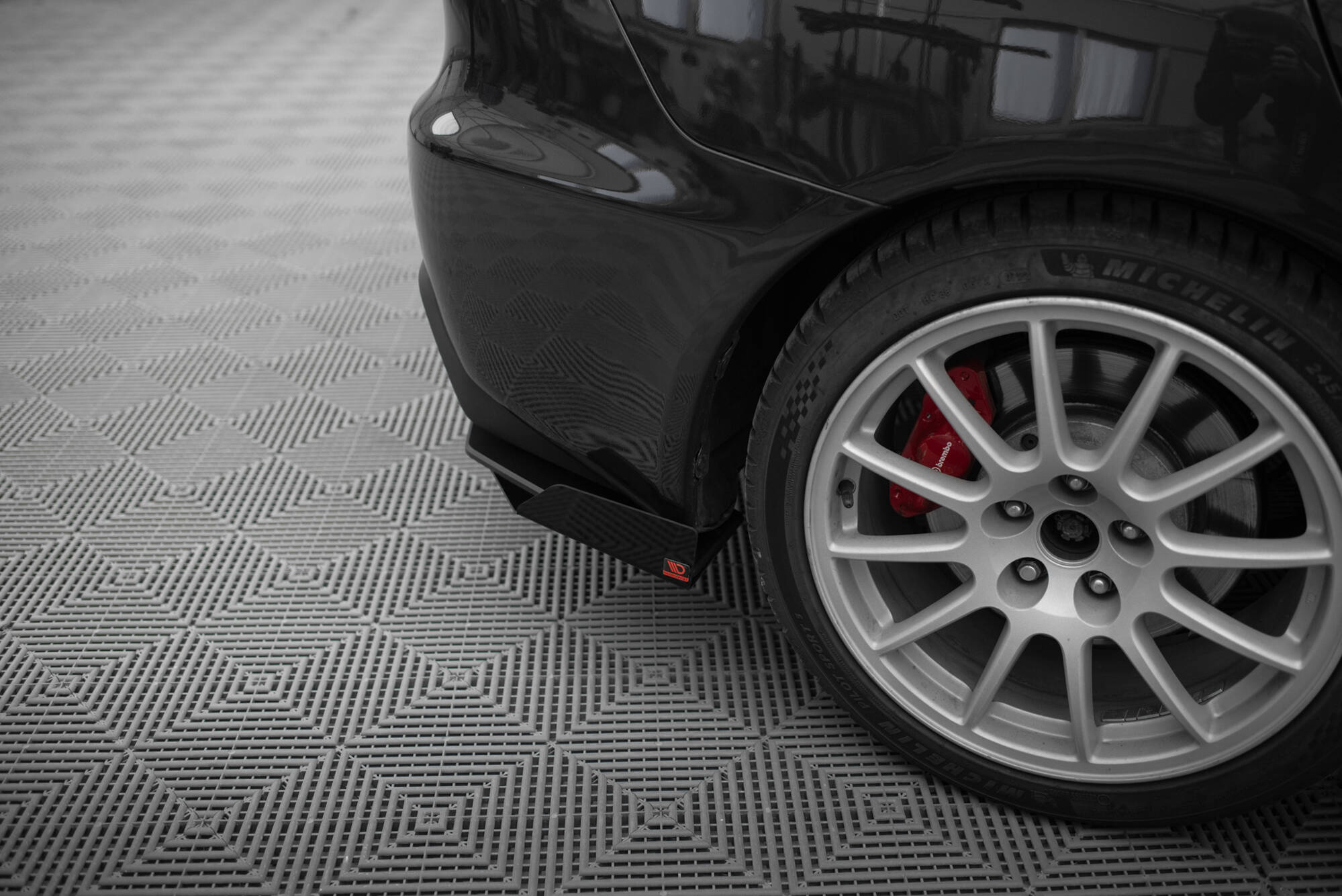 REAR SIDE FLAPS SUITABLE FOR MITSUBISHI LANCER EVO X – MAXTON DESIGN - 4