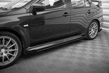 SIDE FLAPS SUITABLE FOR MITSUBISHI LANCER EVO X – MAXTON DESIGN