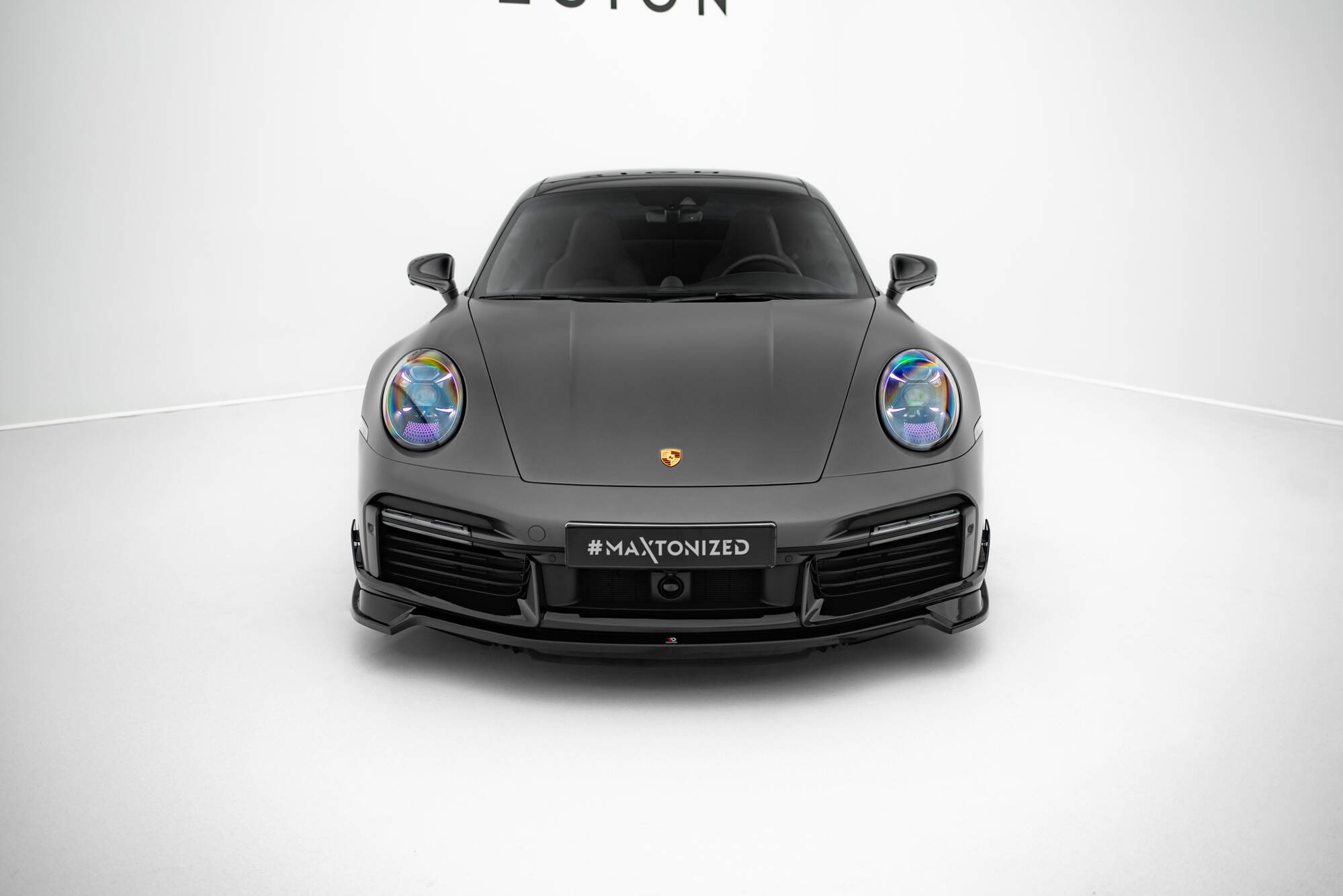 FRONT SPLITTER SUITABLE FOR PORSCHE 911 TURBO S SPORT PACKAGE 992 – MAXTON DESIGN - 4