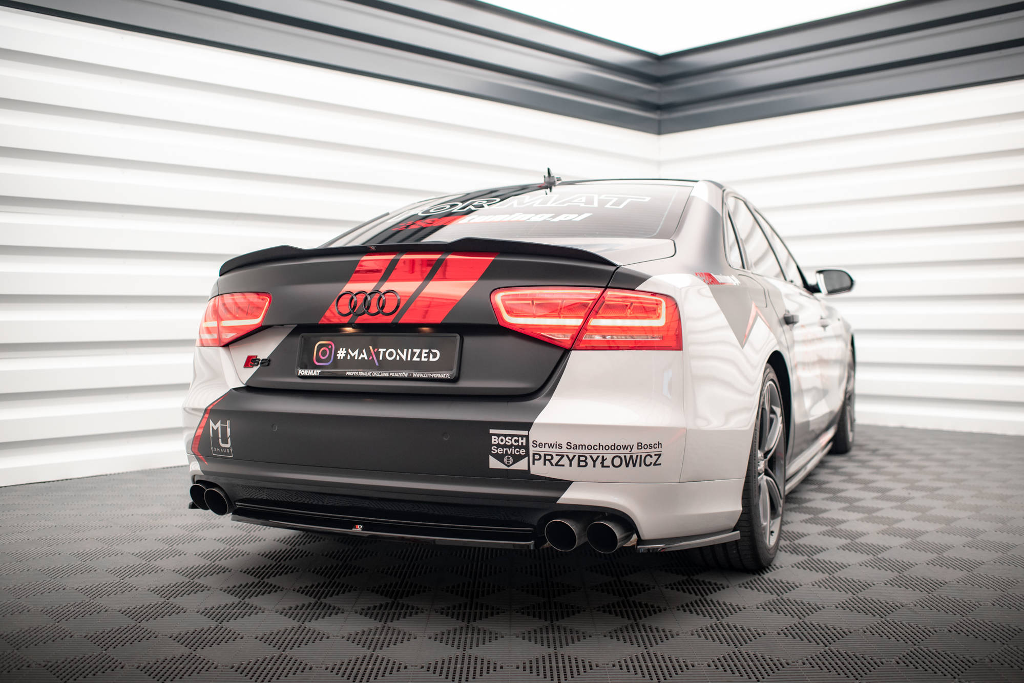 Spoiler CAP Audi S8 D4 - 2