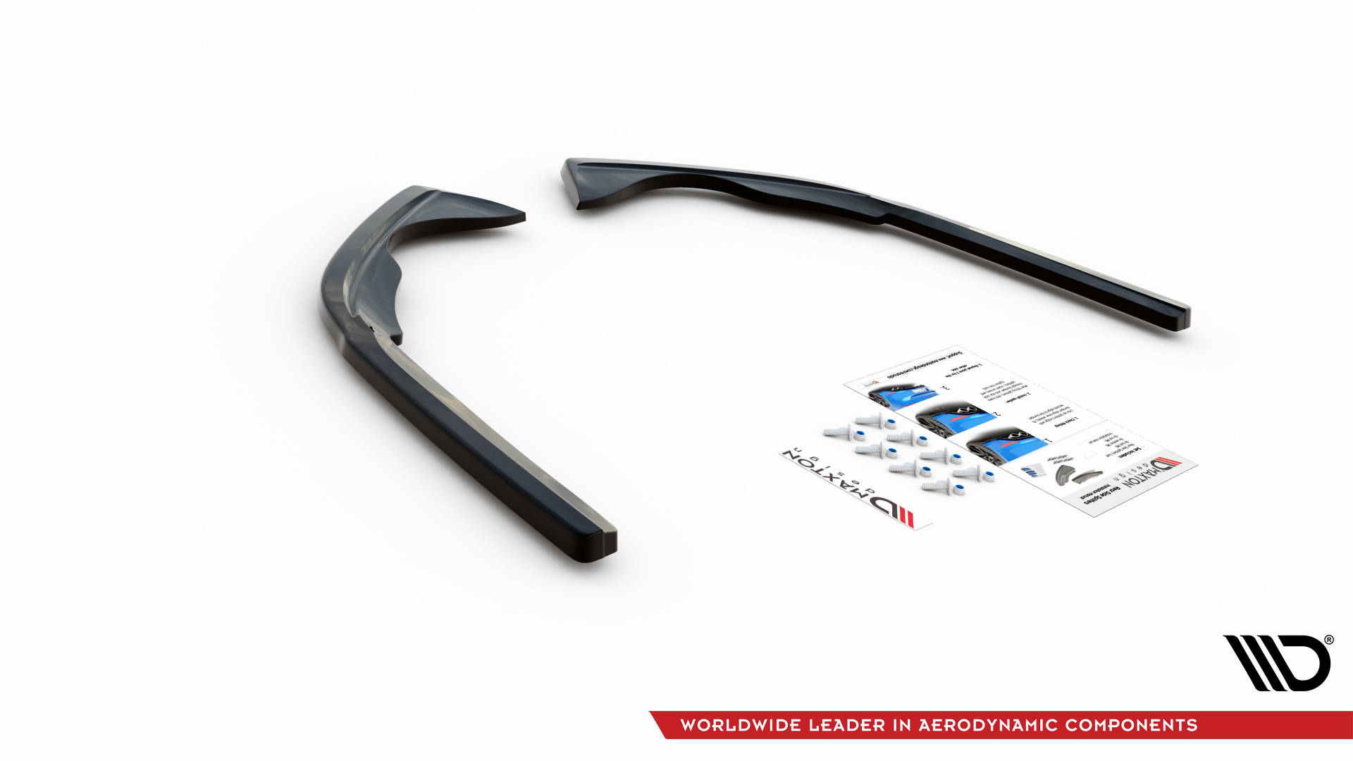 Rear Side Splitters VW Passat B8 Facelift - 6