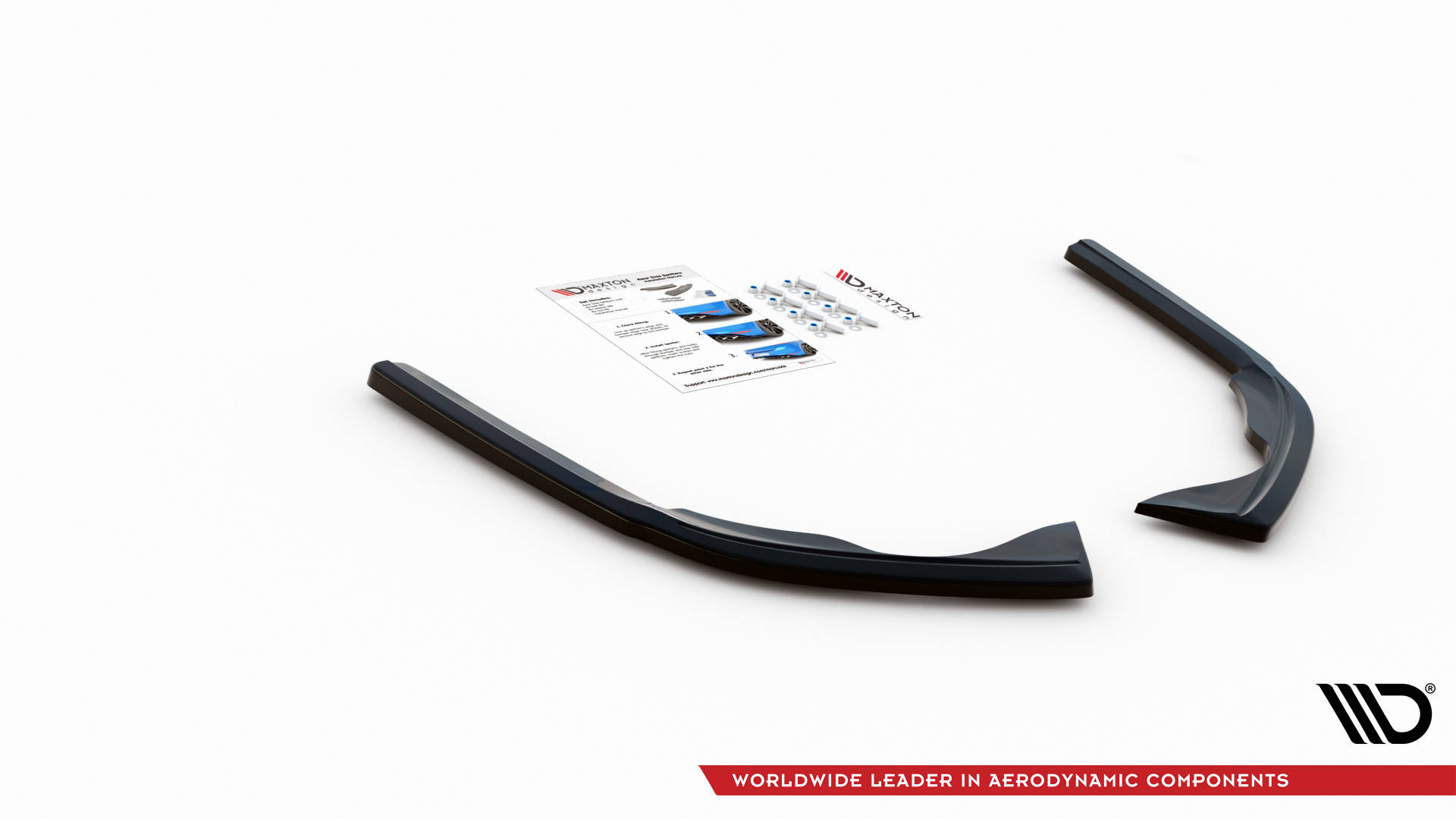 Rear Side Splitters VW Passat B8 Facelift - 5