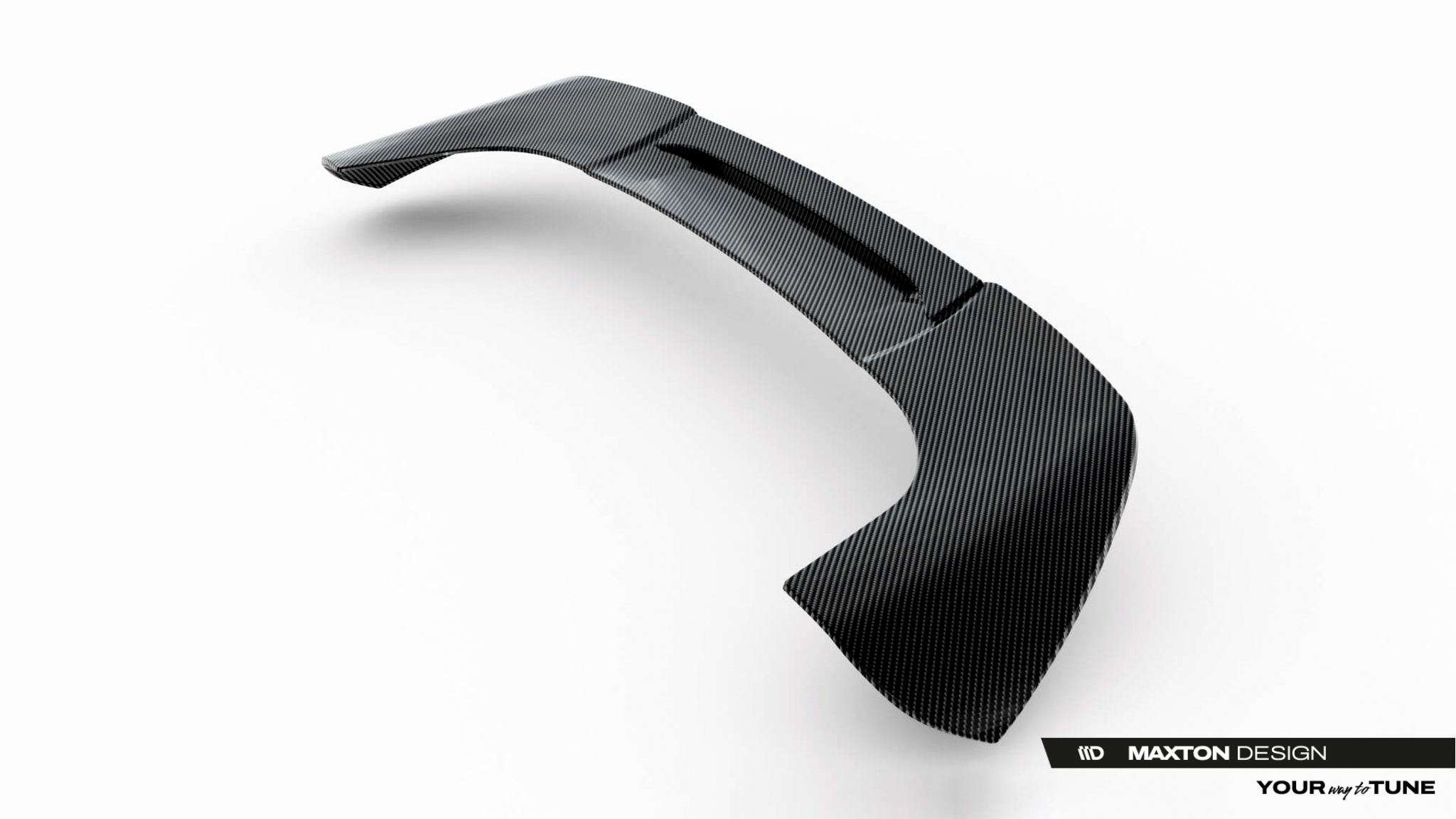 PREPREG CARBON FIBER TAILGATE SPOILER SUITABLE FOR BMW X5 M-PACK G05 – MAXTON DESIGN - 3