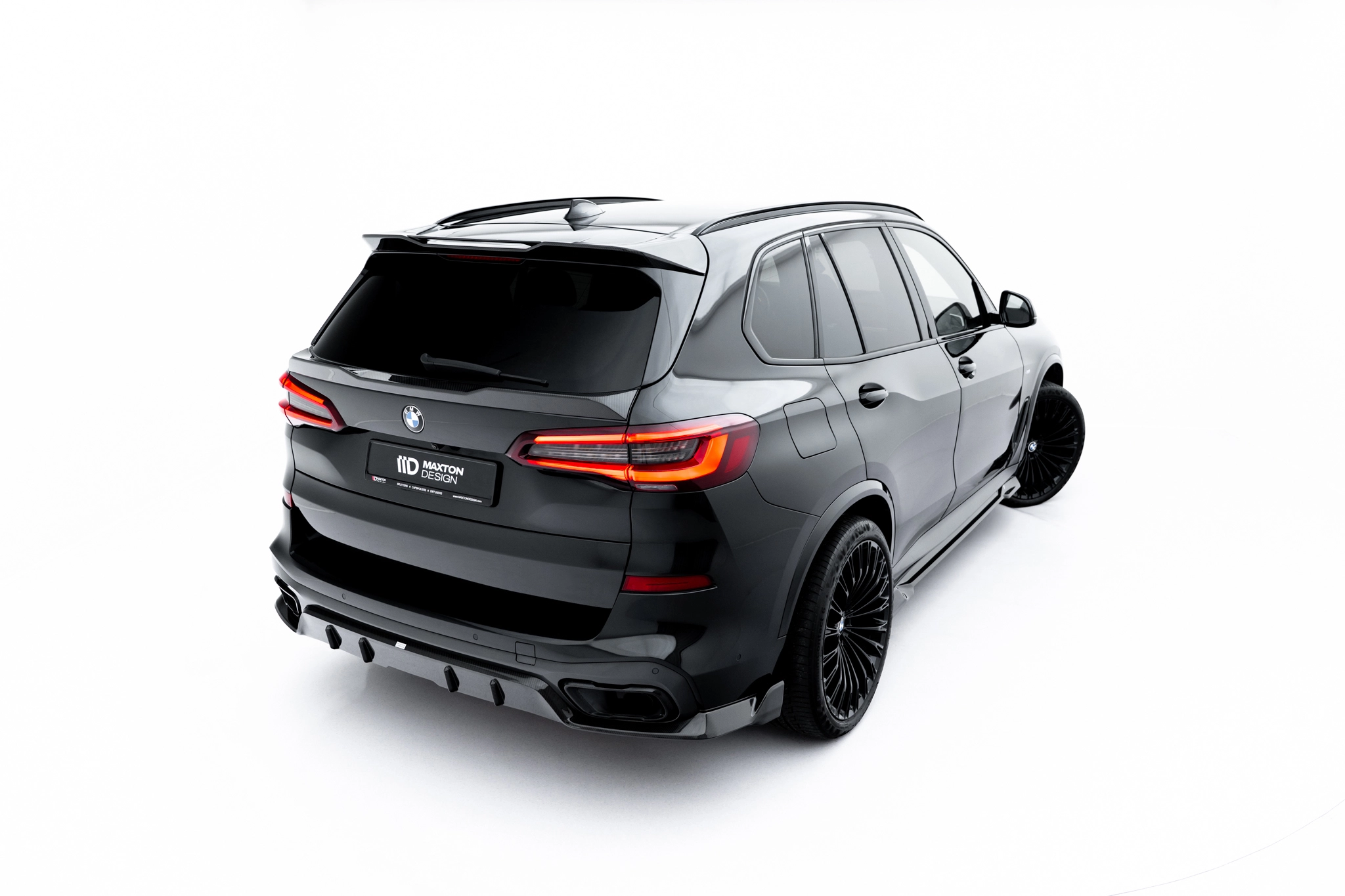 PREPREG CARBON FIBER TAILGATE SPOILER SUITABLE FOR BMW X5 M-PACK G05 – MAXTON DESIGN - 6