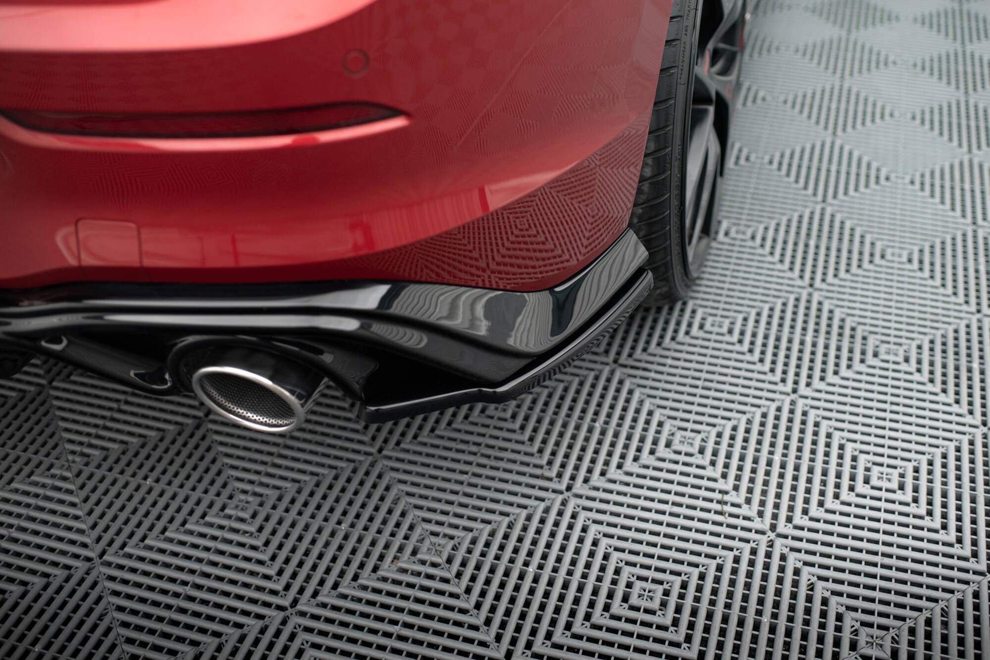 Rear Side Splitters V.3 VW Golf GTI Mk8 - 4