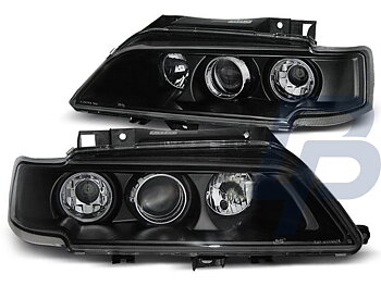 HEADLIGHTS CITROEN XANTIA 98-01 BLACK