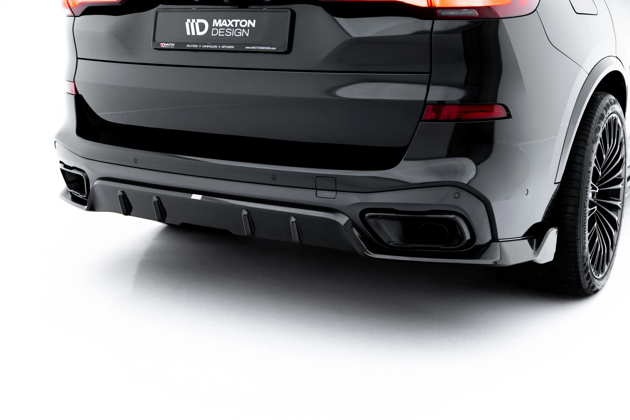 PREPREG CARBON FIBER REAR DIFFUSER SUITABLE FOR BMW X5 M-PACK G05 – MAXTON DESIGN - 8
