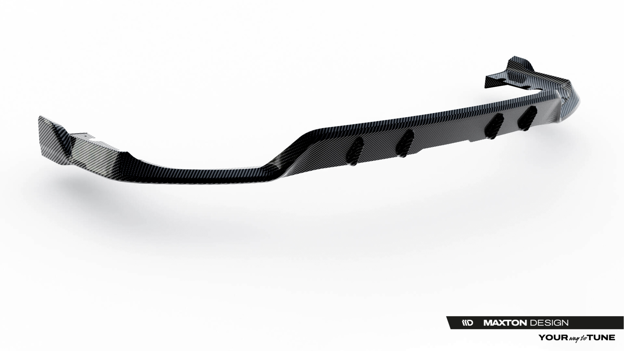 PREPREG CARBON FIBER REAR DIFFUSER SUITABLE FOR BMW X5 M-PACK G05 – MAXTON DESIGN - 9
