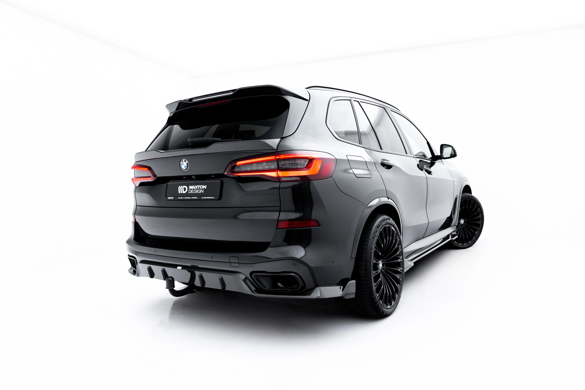 PREPREG CARBON FIBER REAR DIFFUSER SUITABLE FOR BMW X5 M-PACK G05 – MAXTON DESIGN - 6