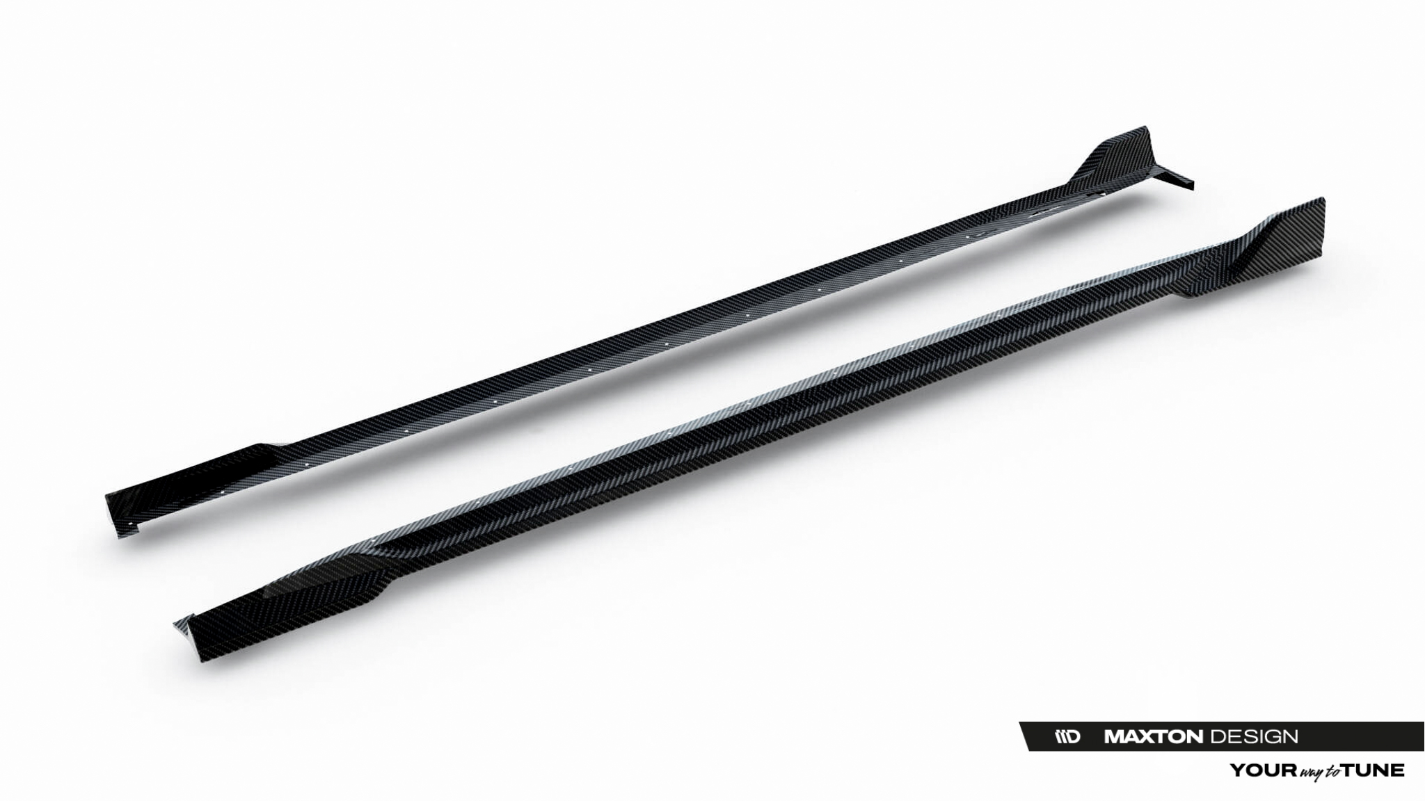 PREPREG CARBON FIBER SIDE SKIRTS SUITABLE FOR BMW X5 M-PACK G05 – MAXTON DESIGN - 4