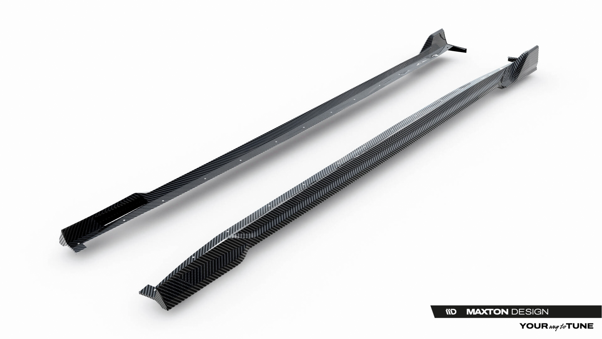 PREPREG CARBON FIBER SIDE SKIRTS SUITABLE FOR BMW X5 M-PACK G05 – MAXTON DESIGN - 7