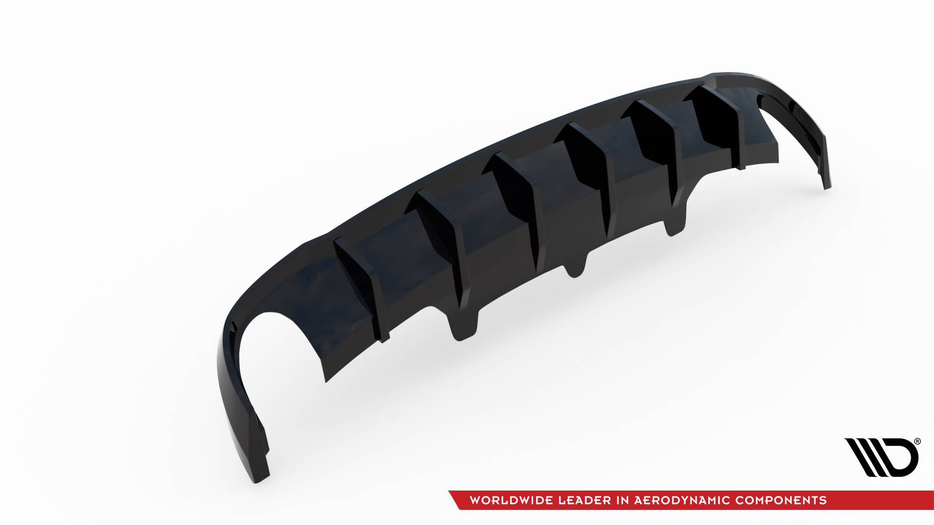 Rear Valance Audi A6 Avant C7 (Version with single exhausts on both sides) - 4