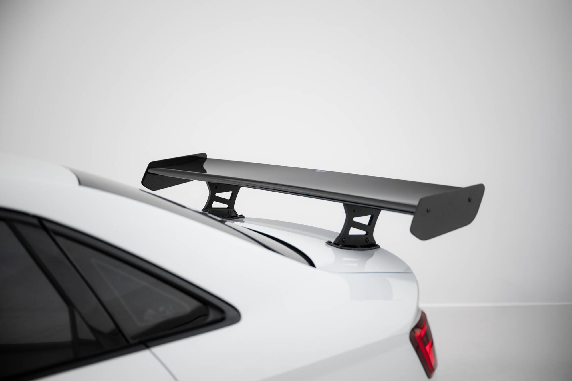 CARBON SPOILER WITH INTERNAL BRACKETS UPRIGHTS SUITABLE FOR AUDI A3 / A3 S-LINE / S3 / RS3 SEDAN 8V / 8V FACELIFT – MAXTON DESIGN - 3