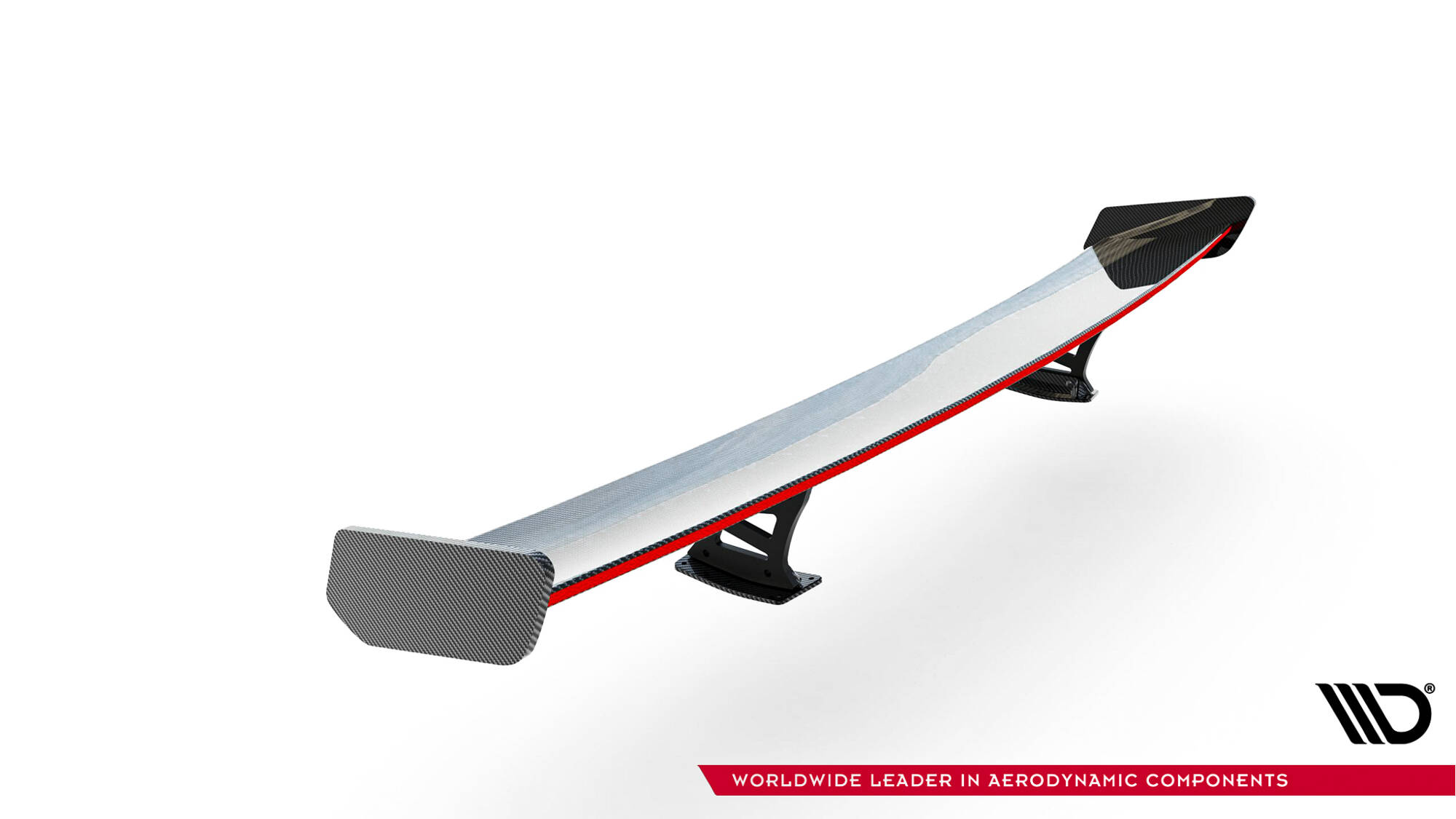 CARBON SPOILER WITH INTERNAL BRACKETS UPRIGHTS + LED SUITABLE FOR AUDI A3 / A3 S-LINE / S3 / RS3 SEDAN 8V / 8V FACELIFT – MAXTON DESIGN - 9