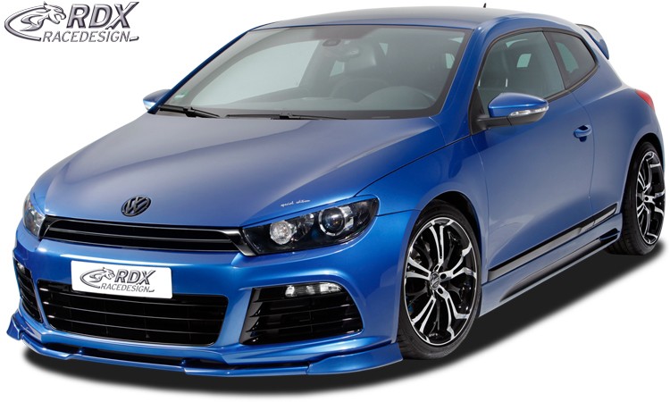 FRÄMRE STÖTFÅNGARE LÄPP VARIO-X VW SCIROCCO 3 R (2009-2014) FRONT LIP SPLITTER - 3