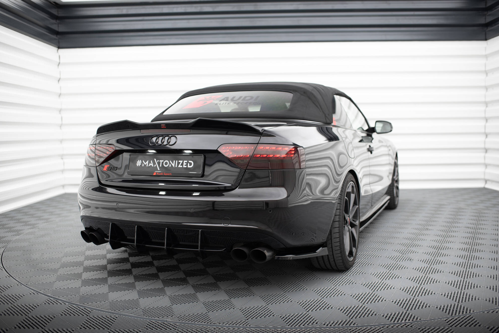 Rear Side Splitters V.1 Audi S5 / A5 S-Line Coupe / Cabrio 8T - 2