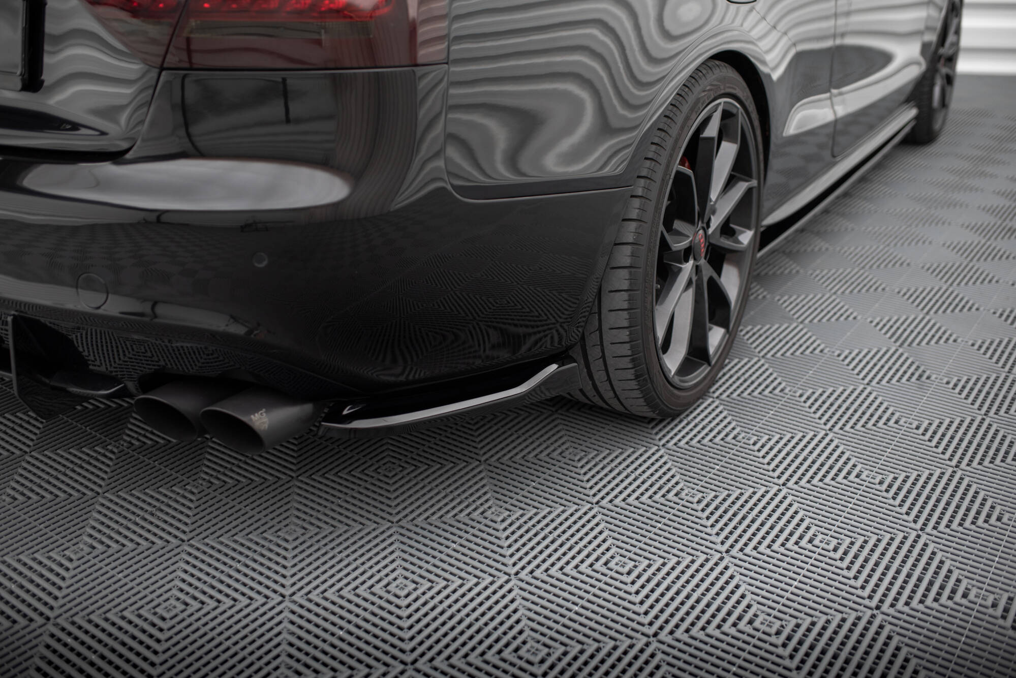 Rear Side Splitters V.1 Audi S5 / A5 S-Line Coupe / Cabrio 8T - 3