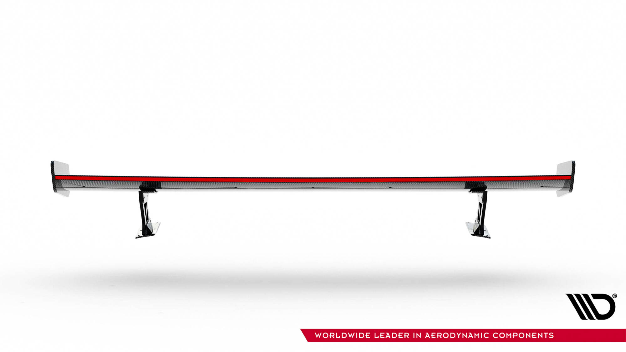 CARBON SPOILER WITH EXTERNAL BRACKETS UPRIGHTS + LED SUITABLE FOR AUDI A3 / A3 S-LINE / S3 / RS3 SEDAN 8V / 8V FACELIFT – MAXTON DESIGN - 4