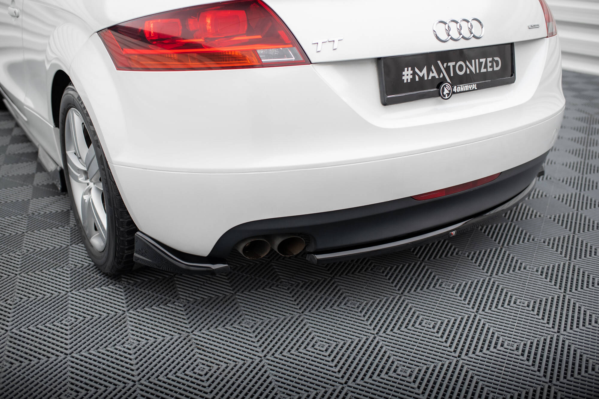 Rear Side Splitters Audi TT 8J - 3