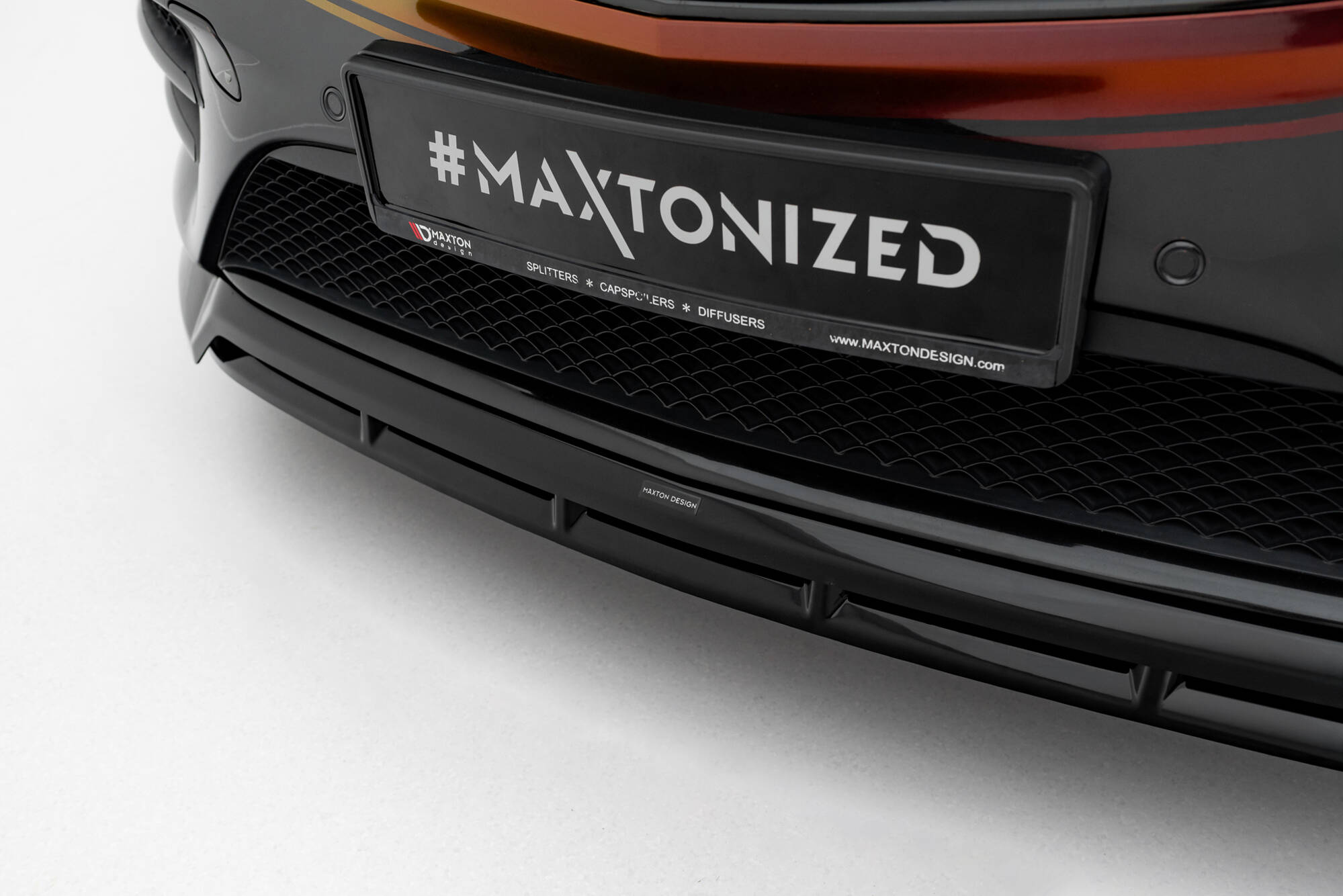 FRONT SPLITTER V.6 SUITABLE FOR MERCEDES-BENZ V-CLASS AMG-LINE W447 FACELIFT – MAXTON DESIGN - 5