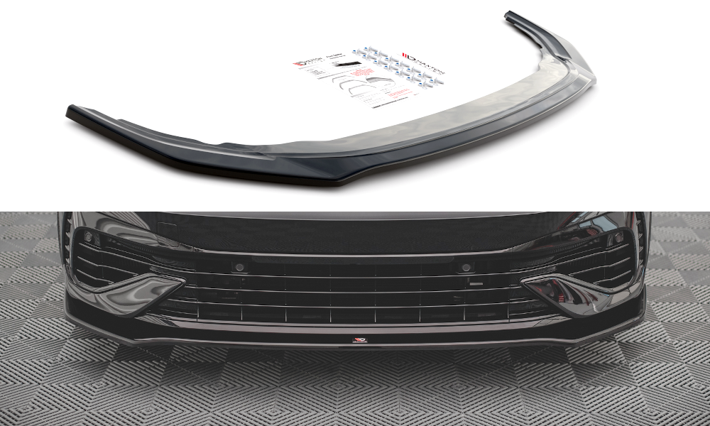 Front Splitter V.3 VW Golf R Mk8 GLOSS