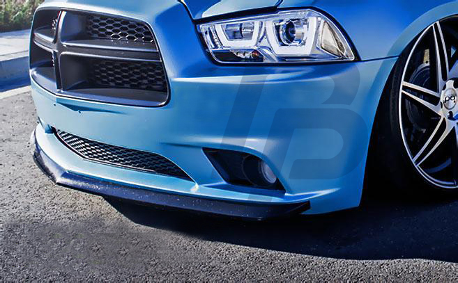 HEADLIGHTS DODGE CHARGER LX II 11-15 TUBE LIGHT CHROME - 2