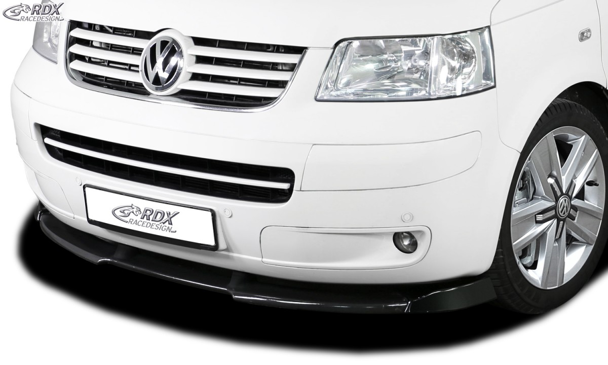 FRONT SPOILER VARIO-X VW T5 -2009 (FOR PAINTED BUMPER, LIKE MULTIVAN, Â€¦) FRONT LIP SPLITTER