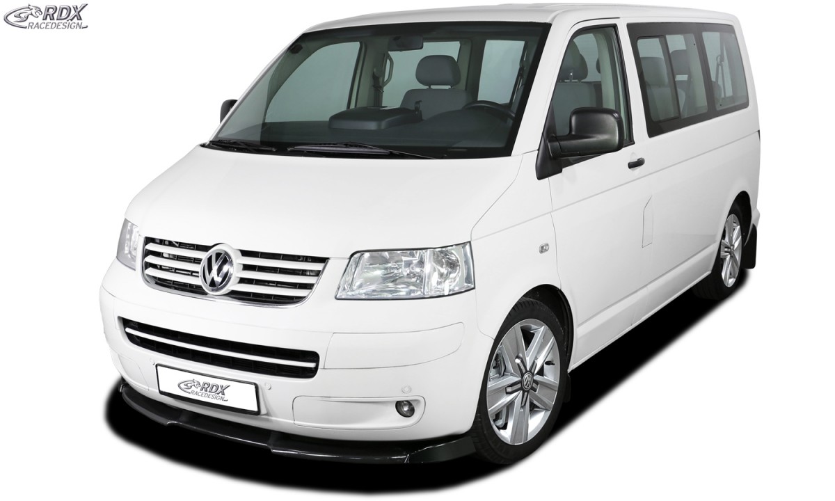 FRONT SPOILER VARIO-X VW T5 -2009 (FOR PAINTED BUMPER, LIKE MULTIVAN, Â€¦) FRONT LIP SPLITTER - 2