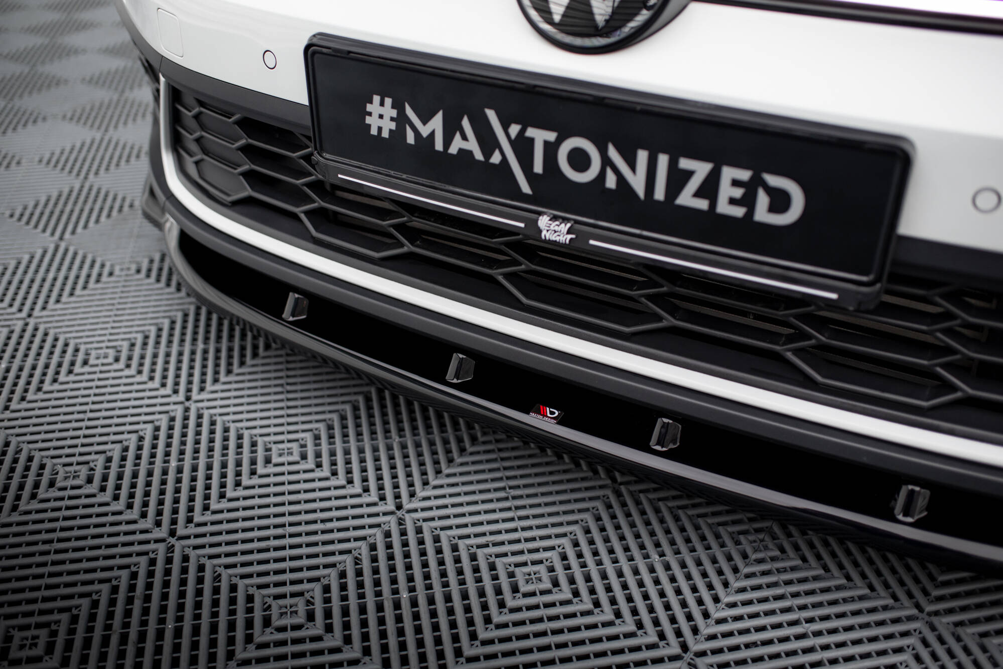 Front Splitter V.1 Volkswagen Polo GTI Mk6 Facelift - 4