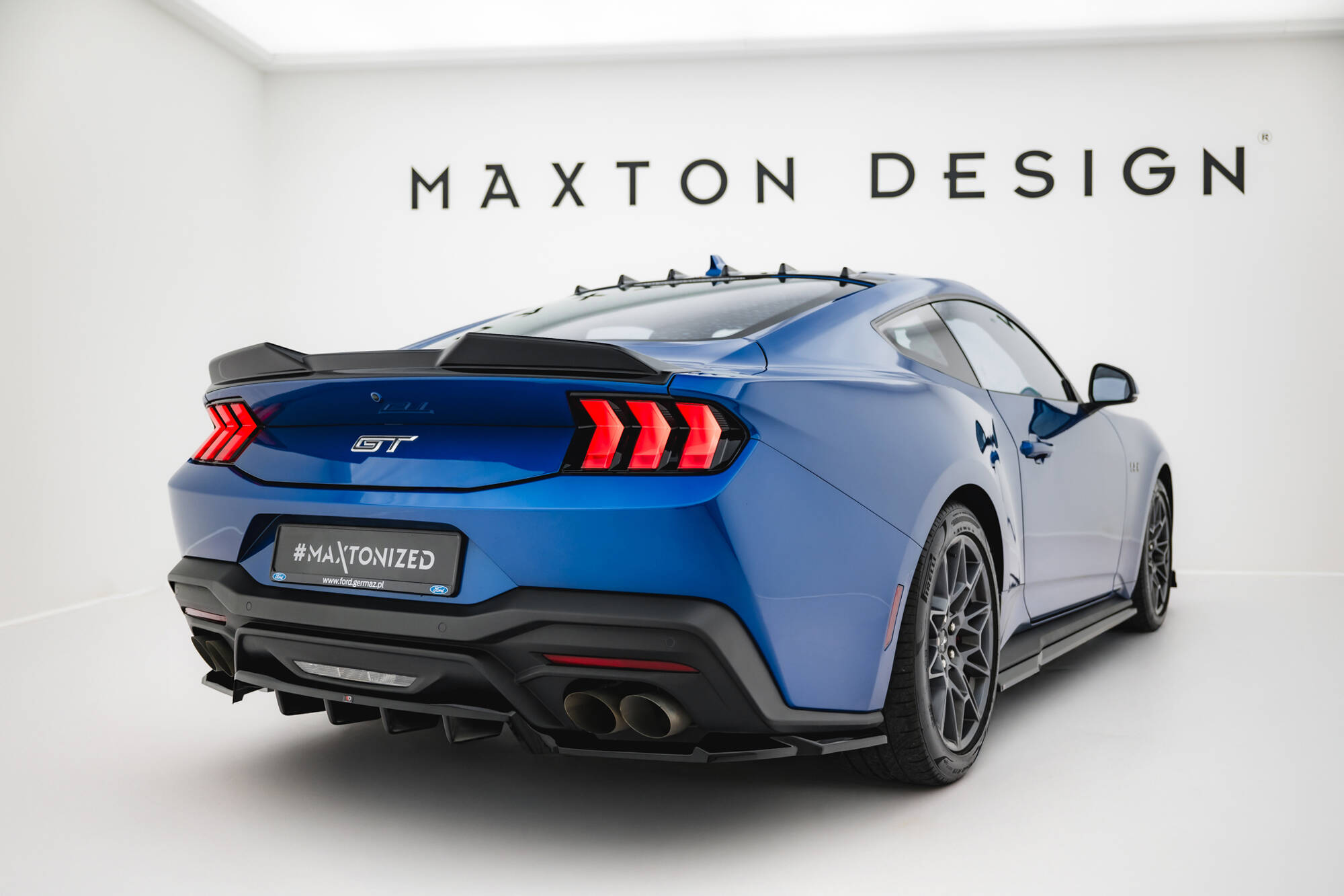 SPOILER CAP 3D SUITABLE FOR FORD MUSTANG GT MK7 – MAXTON DESIGN - 4