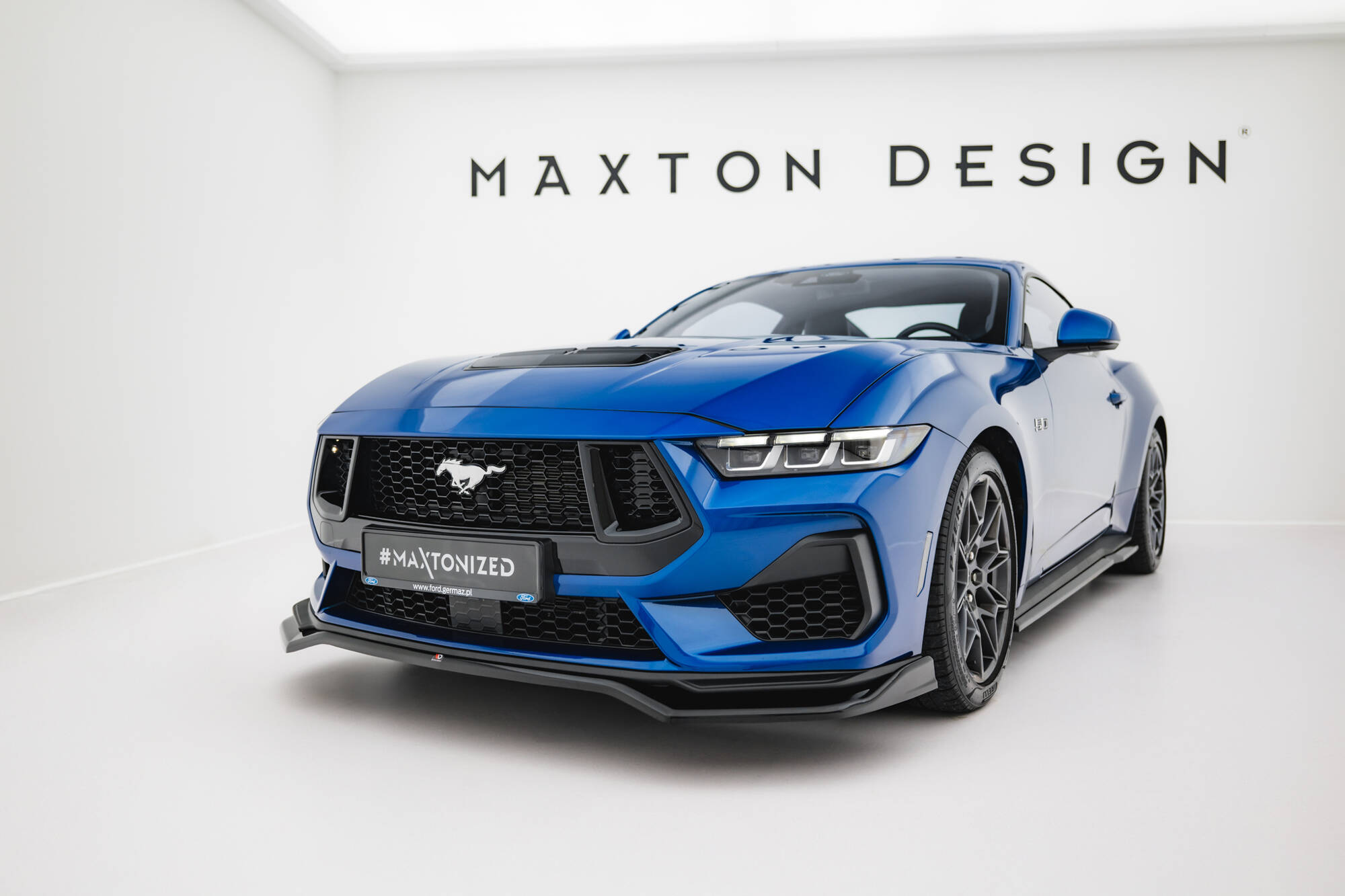 FRONT SPLITTER V.1 SUITABLE FOR FORD MUSTANG GT MK7 – MAXTON DESIGN