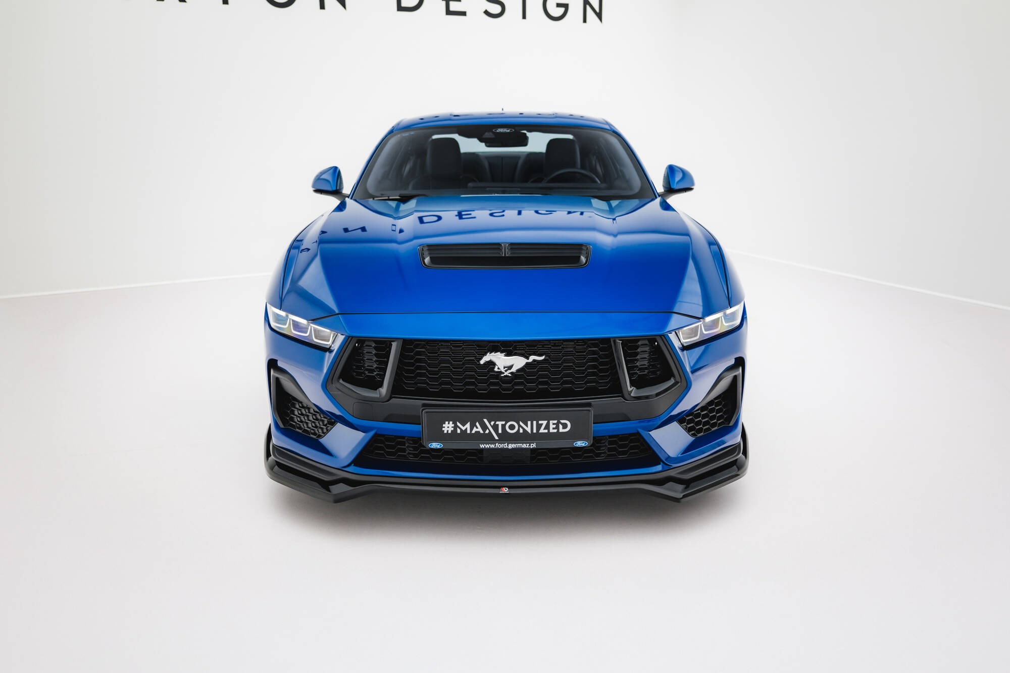 FRONT SPLITTER V.1 SUITABLE FOR FORD MUSTANG GT MK7 – MAXTON DESIGN - 3