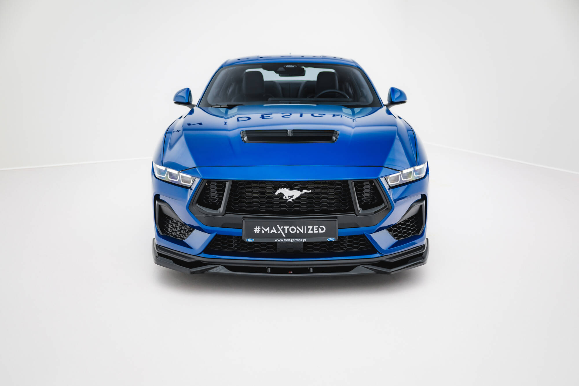 FRONT SPLITTER V.2 SUITABLE FOR FORD MUSTANG GT MK7 – MAXTON DESIGN - 4