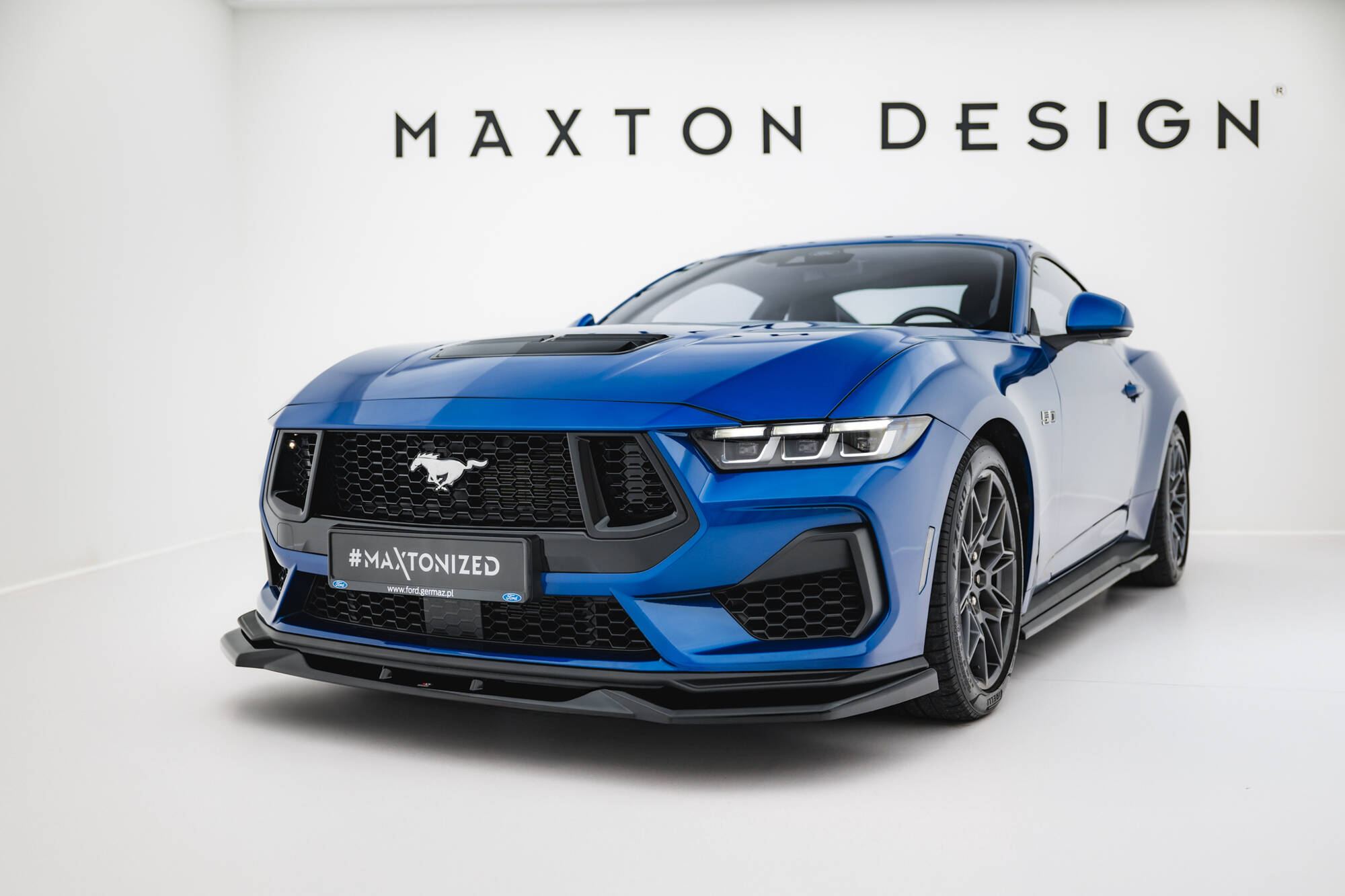 FRONT SPLITTER V.2 SUITABLE FOR FORD MUSTANG GT MK7 – MAXTON DESIGN - 3