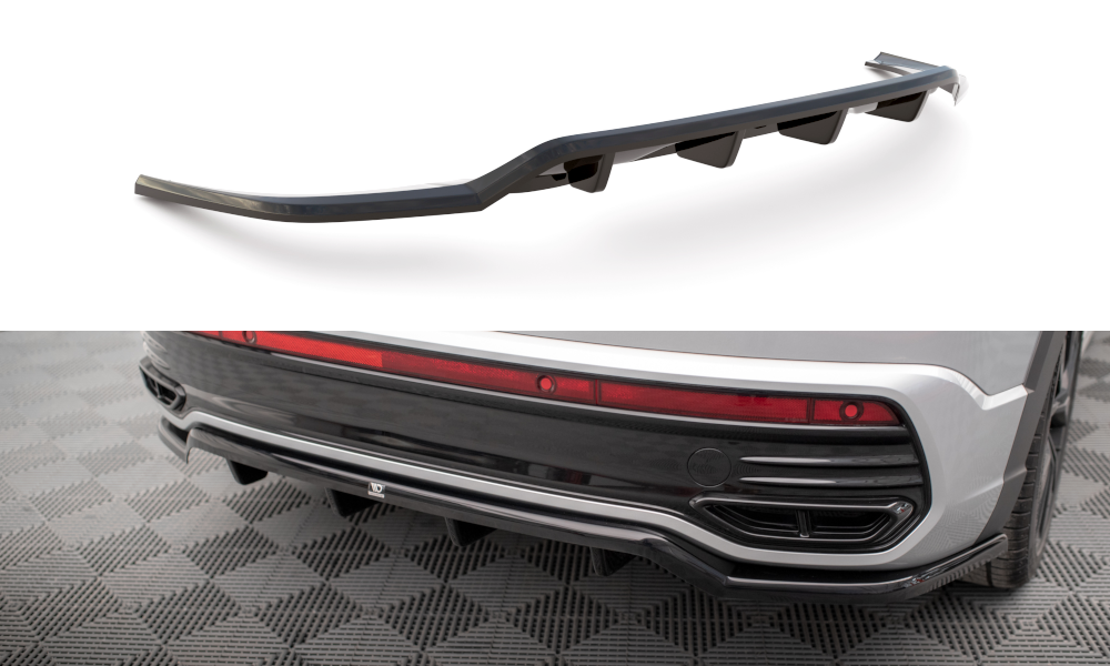 Central Rear Splitter (Vertical Bars) VW Taigo R-Line Mk1