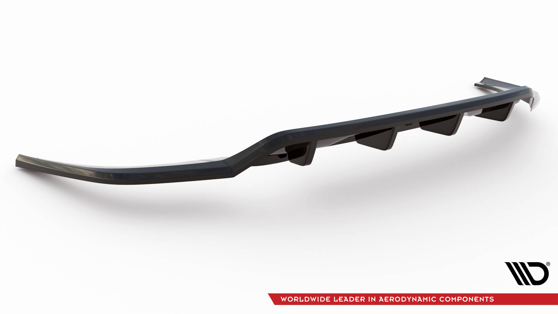 Central Rear Splitter (Vertical Bars) VW Taigo R-Line Mk1 - 5