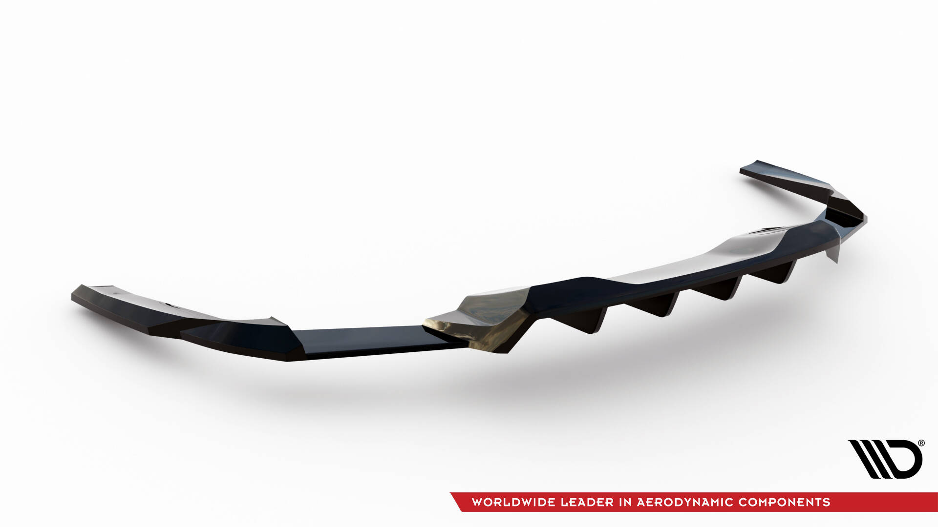 REAR SPLITTER (WITH VERTICAL BARS) SUITABLE FOR FORD MUSTANG GT MK7 – MAXTON DESIGN - 2