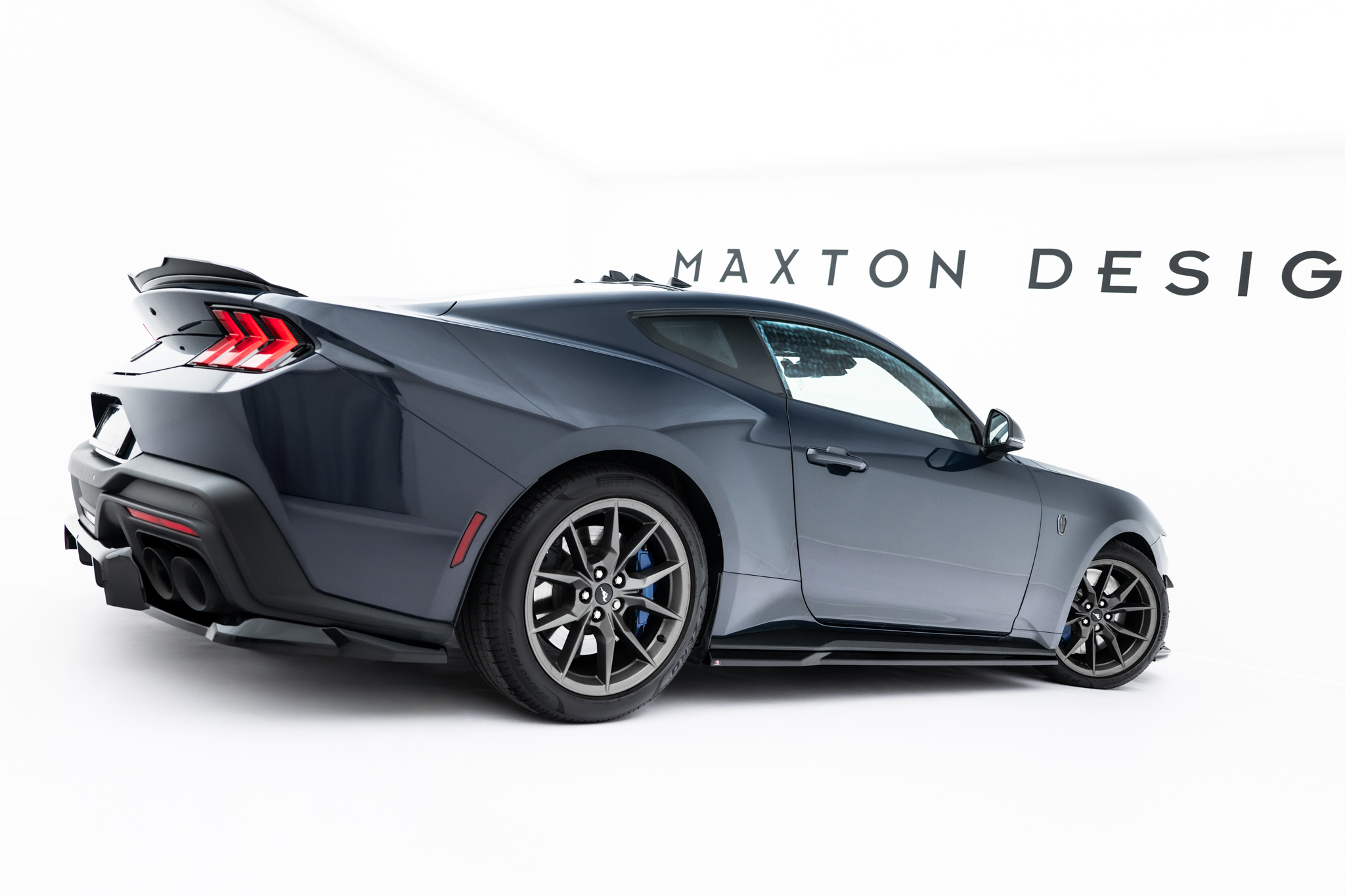 SIDE SKIRTS DIFFUSERS SUITABLE FOR FORD MUSTANG DARK HORSE MK7 – MAXTON DESIGN - 3