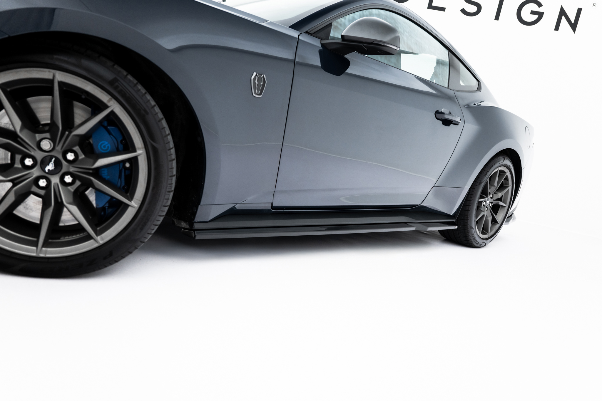 SIDE SKIRTS DIFFUSERS SUITABLE FOR FORD MUSTANG DARK HORSE MK7 – MAXTON DESIGN - 6