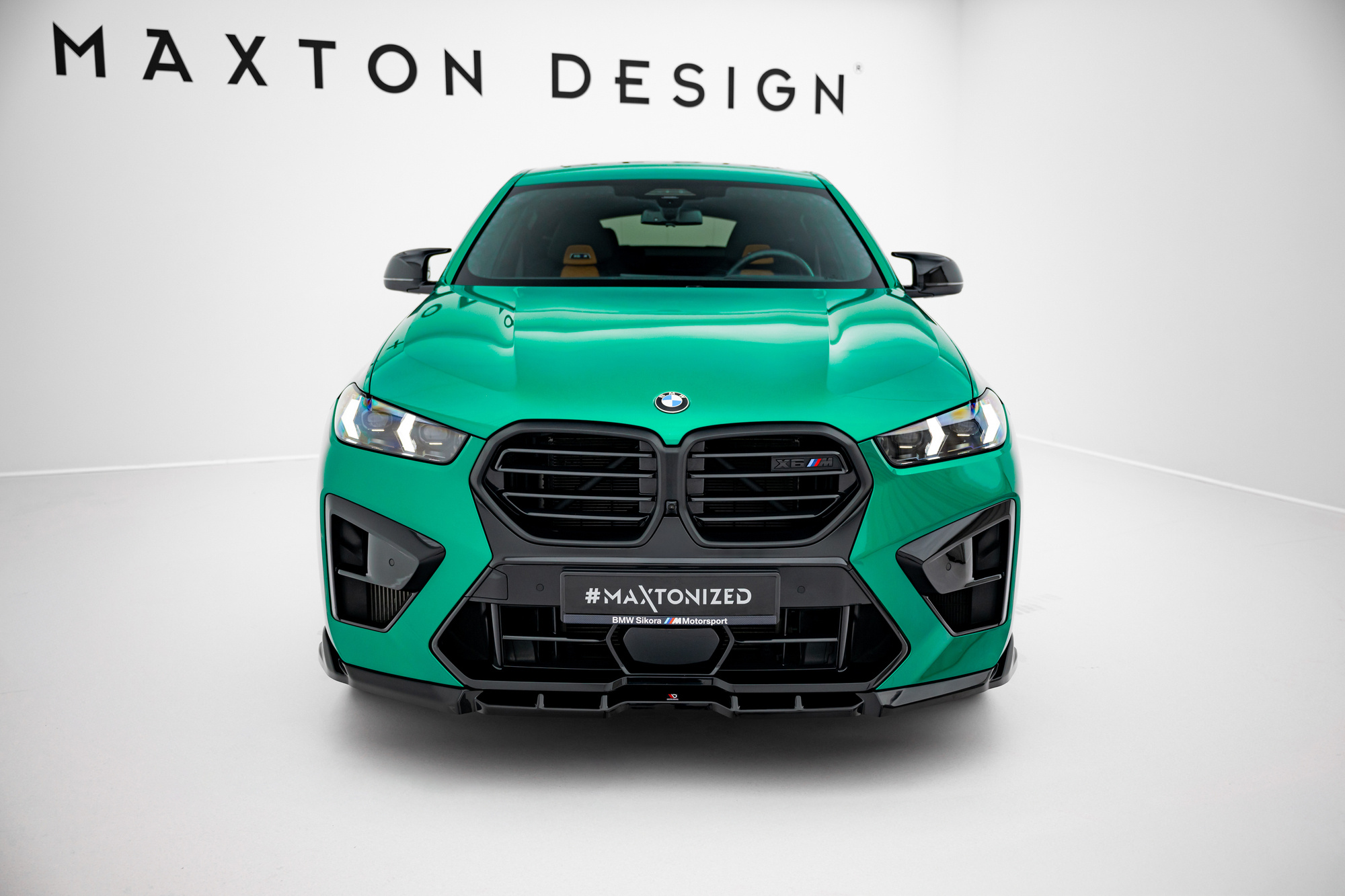 FRONT SPLITTER V.1 SUITABLE FOR BMW X6 M F96 FACELIFT – MAXTON DESIGN - 4