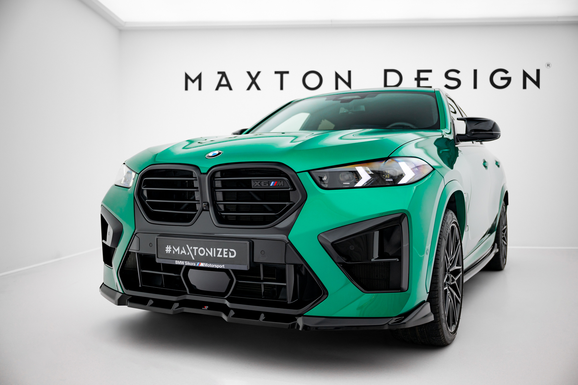 FRONT SPLITTER V.1 SUITABLE FOR BMW X6 M F96 FACELIFT – MAXTON DESIGN - 5