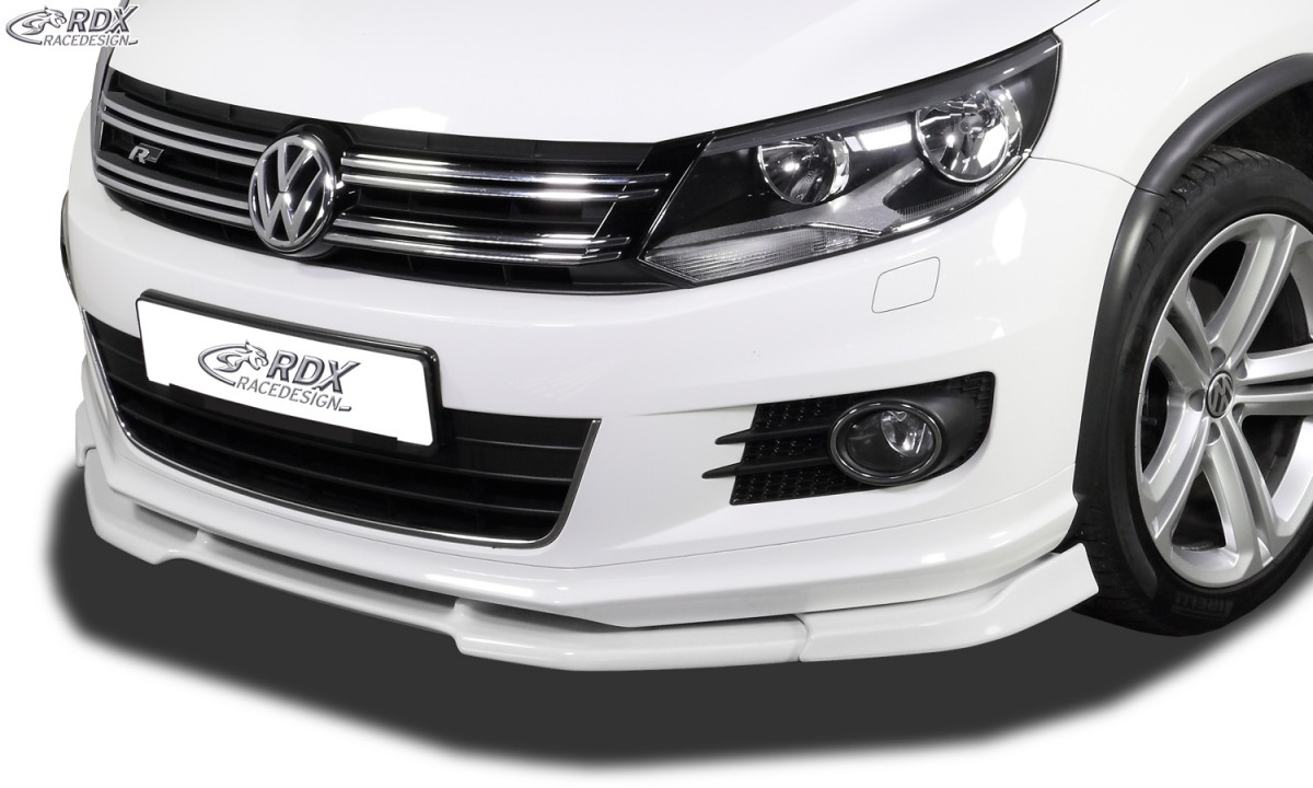 FRONT SPOILER VARIO-X VW TIGUAN (2011-2016) R-LINE FRONT LIP SPLITTER