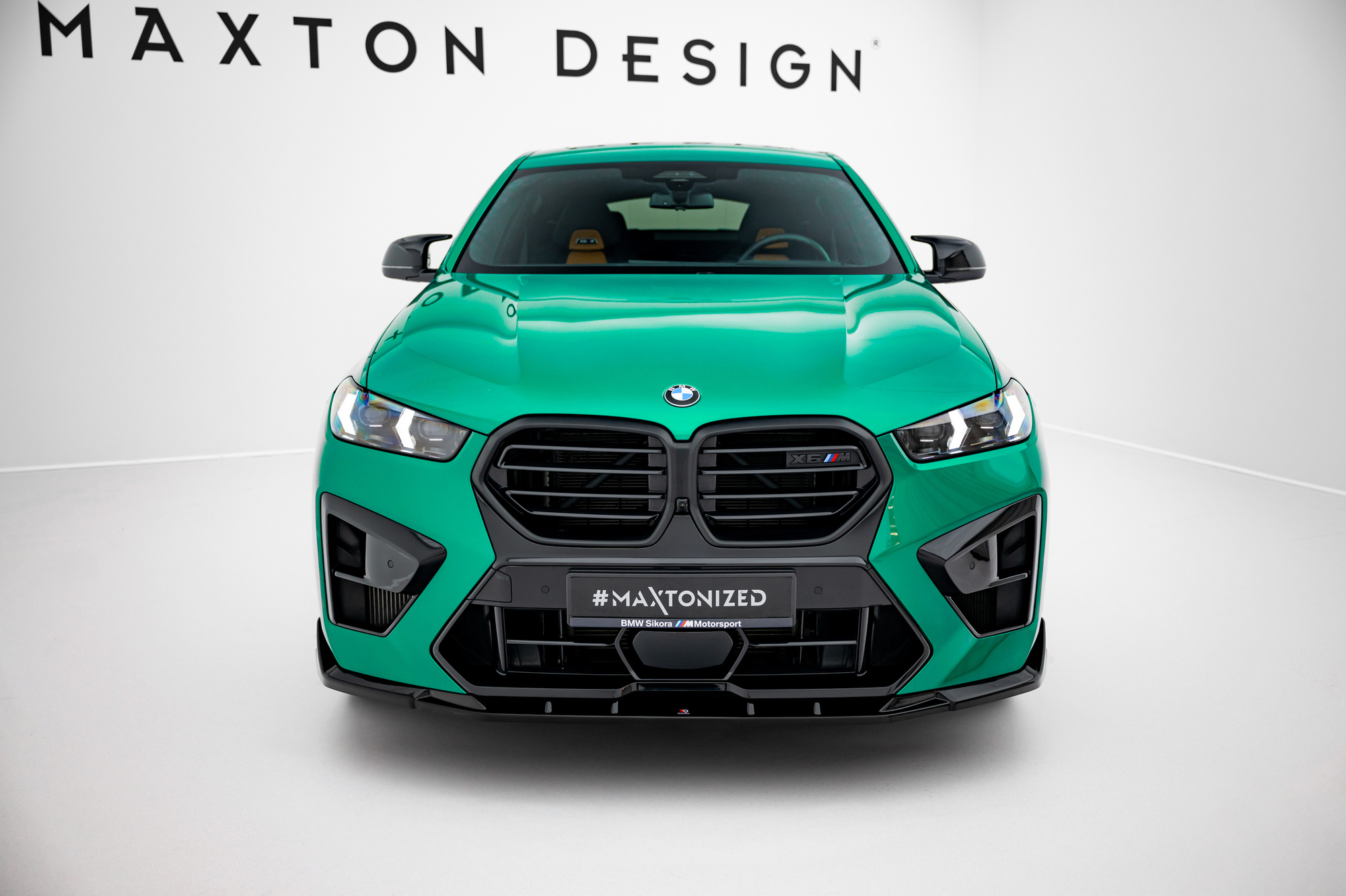 FRONT SPLITTER V.2 SUITABLE FOR BMW X6 M F96 FACELIFT – MAXTON DESIGN
