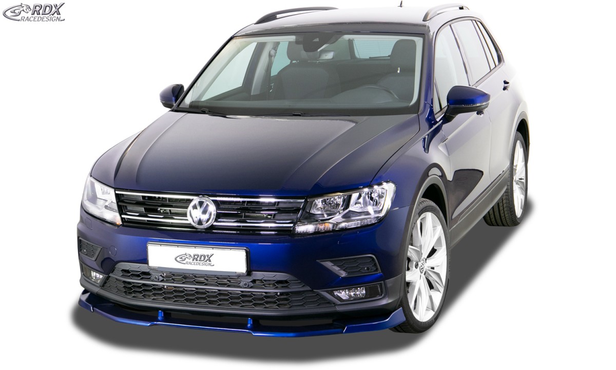FRONT SPOILER VARIO-X VW TIGUAN (2016+) FRONT LIP SPLITTER - 2