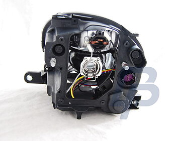 HEADLIGHTS FIAT 500 07- PROJEKTOR CHROME