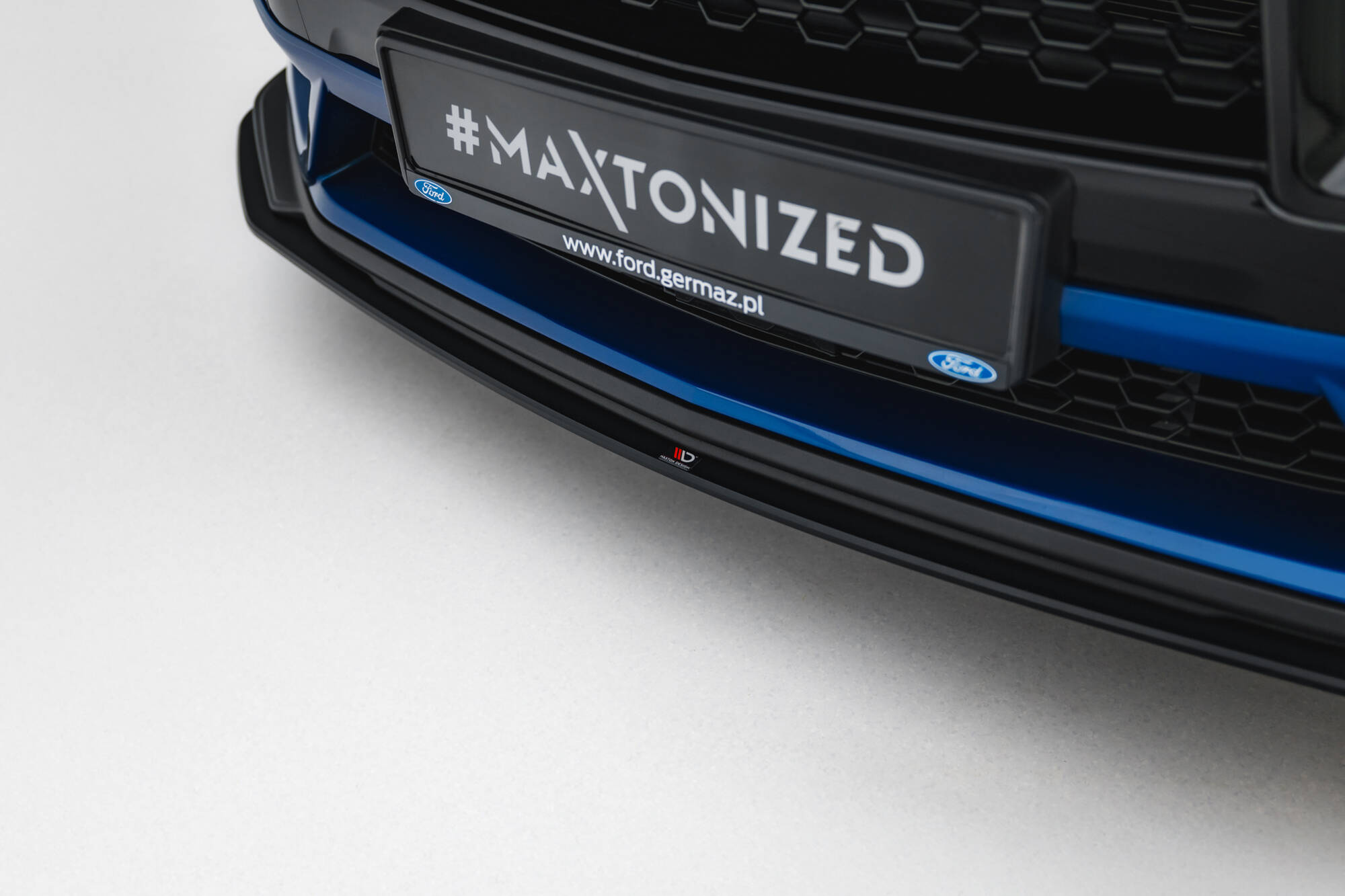 STREET PRO FRONT SPLITTER SUITABLE FOR FORD MUSTANG GT MK7 – MAXTON DESIGN - 3