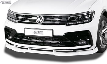 FRONT SPOILER VARIO-X VW TIGUAN (2016+) R-LINE FRONT LIP SPLITTER
